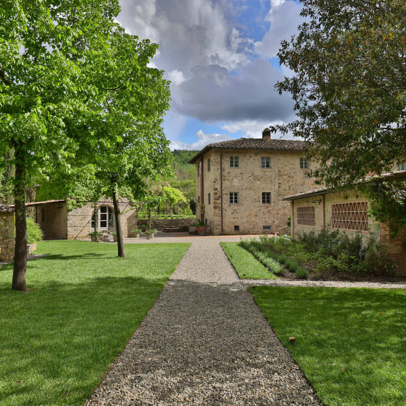 Il Mulino dell'Abate ingresso villa